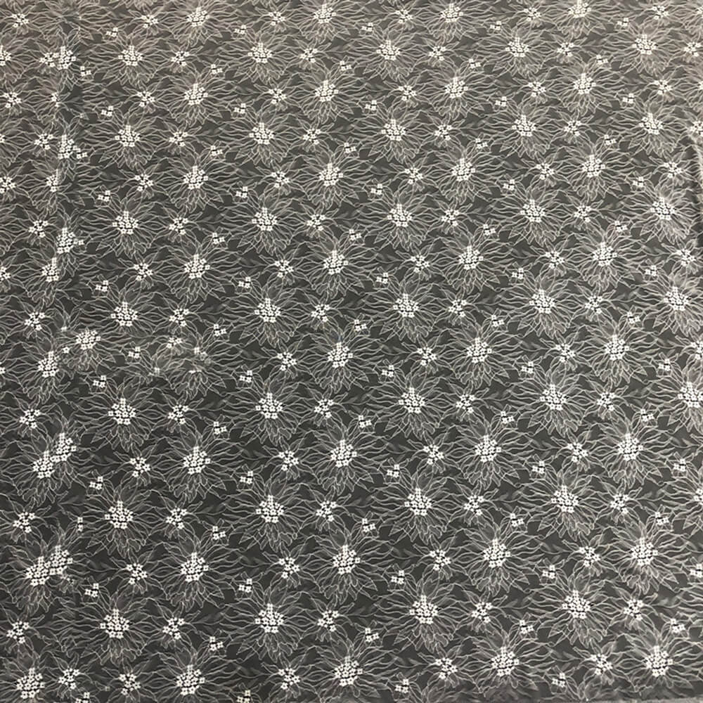 Lace Fabric Floral White for Bridal Wholesale Supplier 5